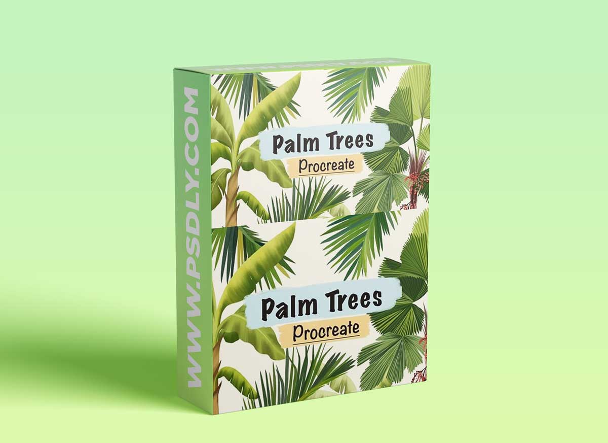 Palm Trees In Procreate 1 Palm Trees In Procreate