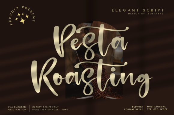 Pesta Roasting Font 1 Pesta Roasting Font