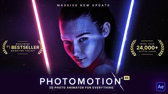 Videohive - Photomotion - 3D Photo Animator (6 in 1) V10.4 - 13922688 1 Videohive - Photomotion - 3D Photo Animator (6 in 1) V10.4 - 13922688