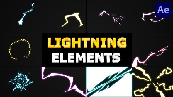 Videohive Lightning Pack | After Effects 33984175