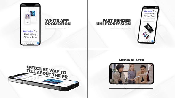 Videohive White App Promo v2.0 33842687 1 Videohive White App Promo v2.0 33842687