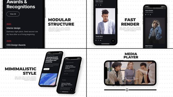 Videohive White App Promo 33760228 1 Videohive White App Promo 33760228