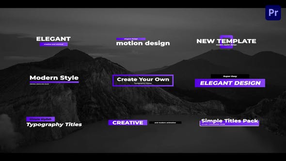 Videohive - Simple Creative Titles For Premiere Pro - 33640175 1 Videohive - Simple Creative Titles For Premiere Pro - 33640175
