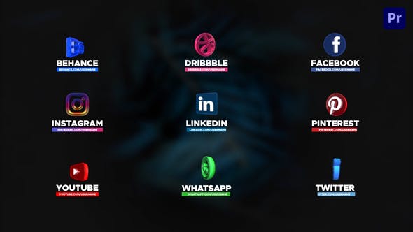 Videohive - Social Media Pack 3D For Premiere Pro - 33639344 1 Videohive - Social Media Pack 3D For Premiere Pro - 33639344