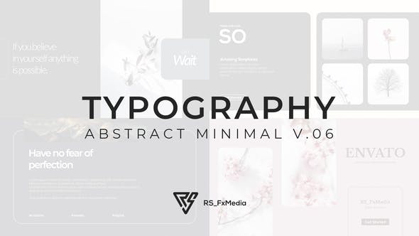 Videohive Typography Slide - Abstract Minimal V.06 33855172 1 Videohive Typography Slide - Abstract Minimal V.06 33855172