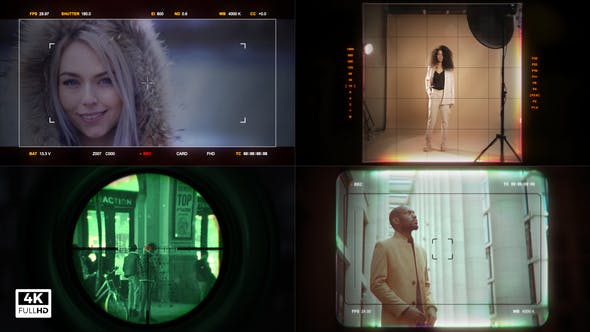 Videohive - HUD Camera Viewfinder & Scope - 28110426 1 Videohive - HUD Camera Viewfinder & Scope - 28110426