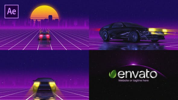 Videohive Logo Retro Galaxy Reveal 33765912 1 Videohive Logo Retro Galaxy Reveal 33765912