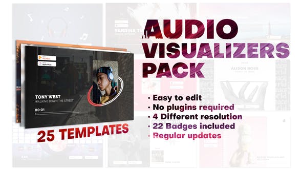 Videohive Audio Visualizers Pack 28006092 1 Videohive Audio Visualizers Pack 28006092