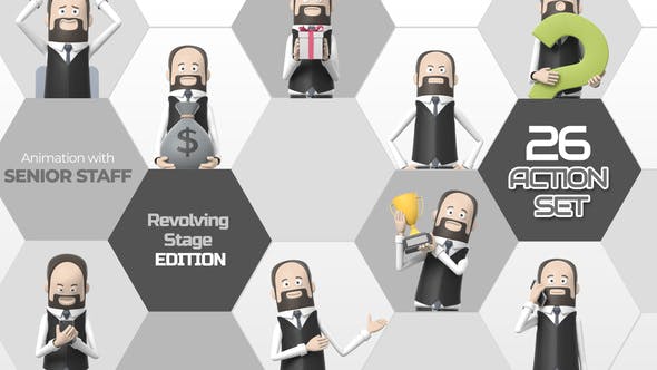 Videohive 26 Action Set Senior Staff 33966270 1 Videohive 26 Action Set Senior Staff 33966270