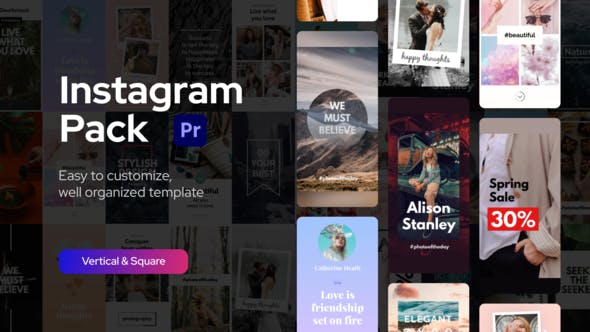 Videohive - Instagram Pack for Premiere Pro - 33650439 1 Videohive - Instagram Pack for Premiere Pro - 33650439