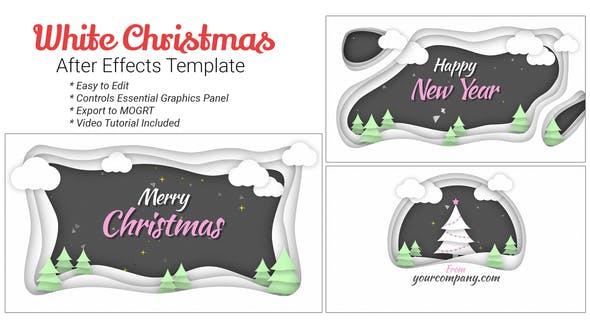 Videohive White Christmas 25208490