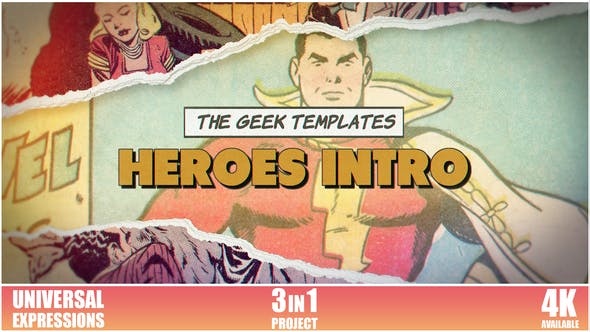 Videohive Heroes Intro 31041329 1 Videohive Heroes Intro 31041329