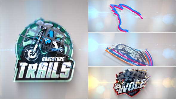 Videohive 3D Line Logo Reveal 33494459 1 Videohive 3D Line Logo Reveal 33494459