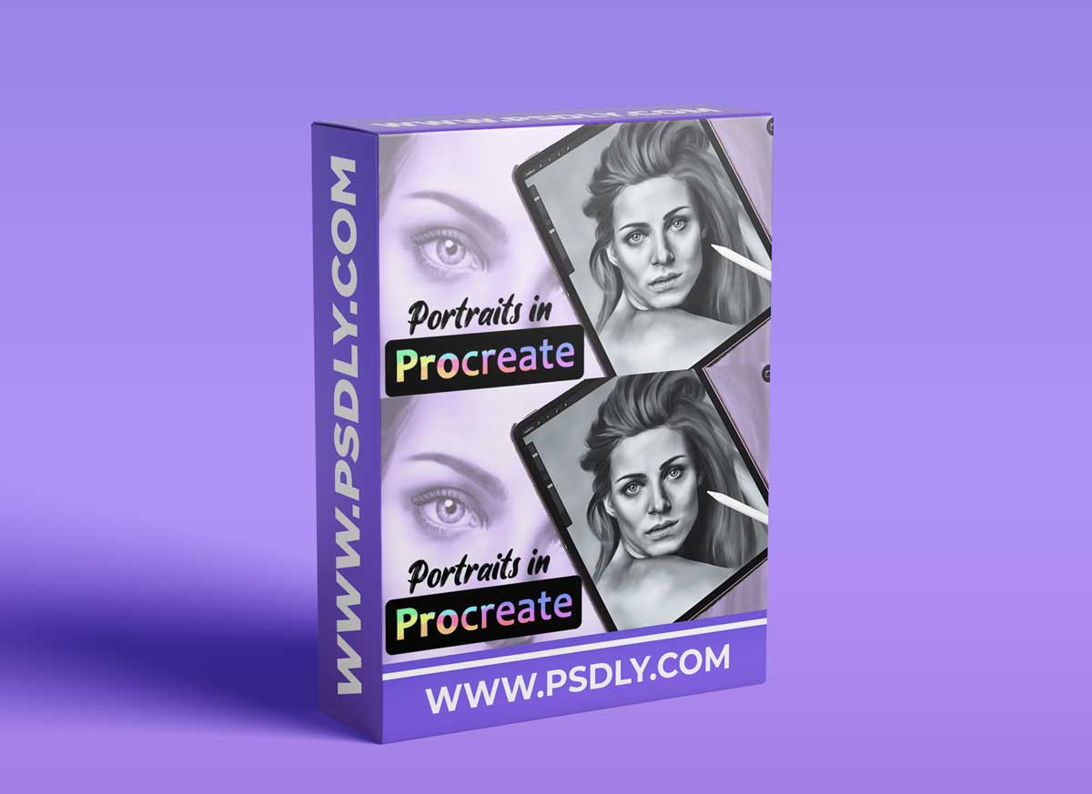 Realistic Portraits in Procreate: How to create a Grayscale Portrait 1 Realistic Portraits in Procreate: How to create a Grayscale Portrait