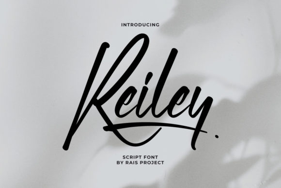Reiley Font 1 Reiley Font