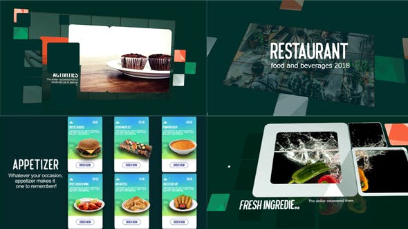 Videohive Restaurant Food & Beverages Menu Display 21465711 1 Videohive Restaurant Food & Beverages Menu Display 21465711