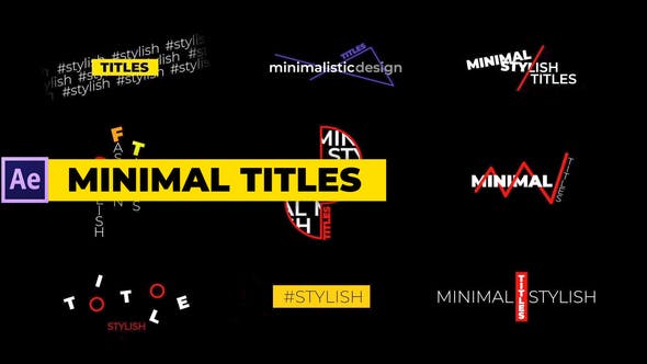 Videohive Minimal Titles 33987935 1 Videohive Minimal Titles 33987935