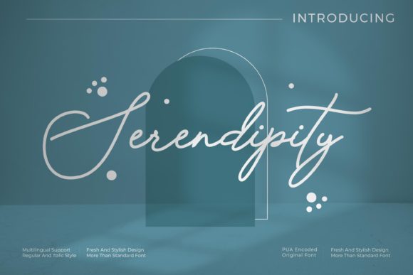 Serendipity Font 1 Serendipity Font