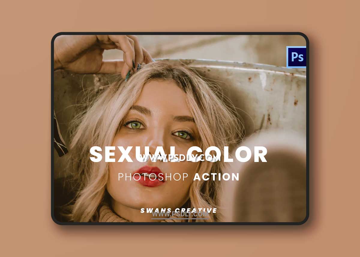 Sexual Color Photoshop Action 1 Sexual Color Photoshop Action