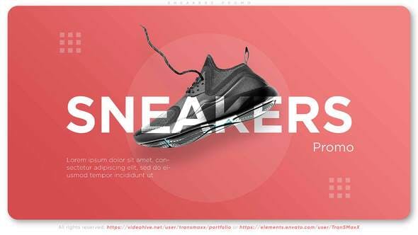 Videohive Sneakers Promo 33877815 1 Videohive Sneakers Promo 33877815