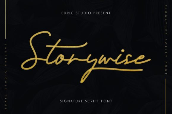 Storywise Font 1 Storywise Font