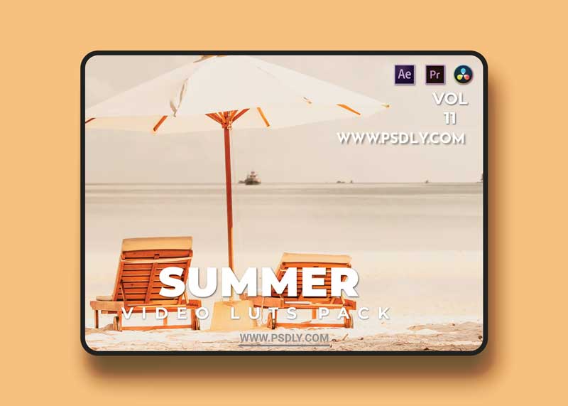 Summer Pack Video LUTs Vol.11 1 Summer Pack Video LUTs Vol.11