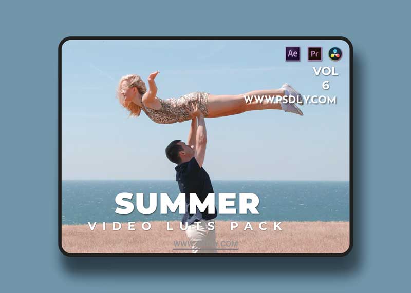 Summer Pack Video LUTs Vol.6 1 Summer Pack Video LUTs Vol.6