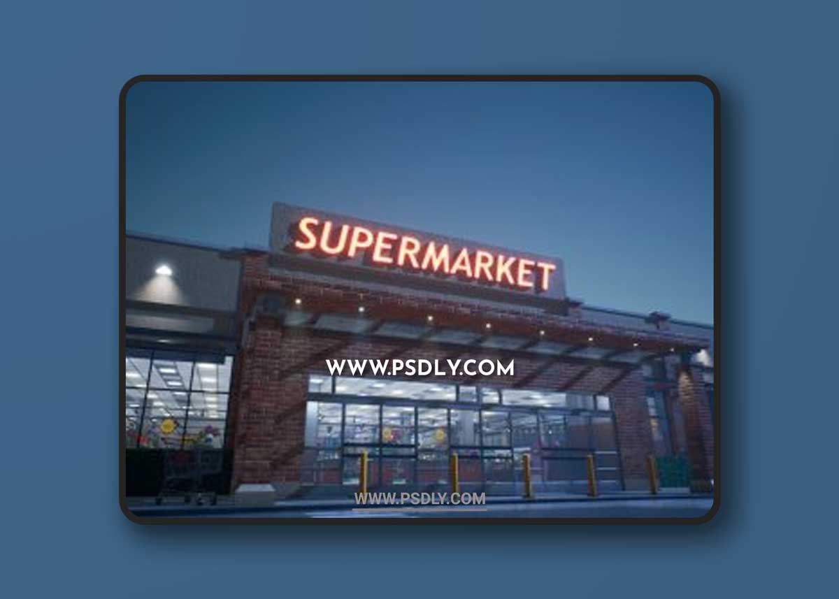 Supermarket 3D Models 1 Supermarket 3D Models