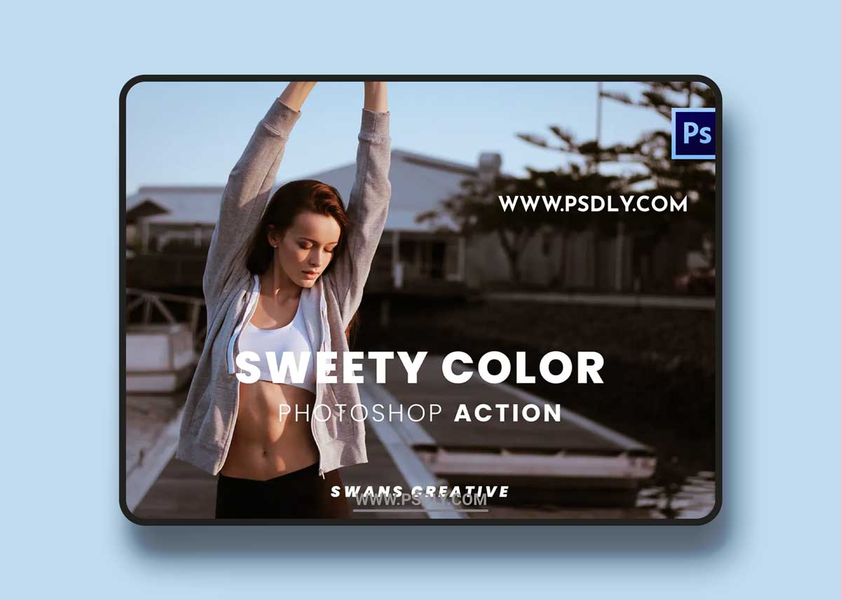 Sweety Color Photoshop Action 1 Sweety Color Photoshop Action
