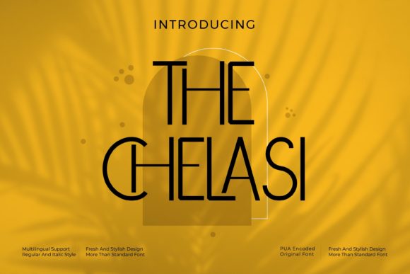 The Chelasi Font 1 The Chelasi Font
