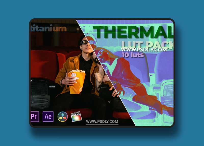 Titanium Thermal LUT Pack (10 Luts) 1 Titanium Thermal LUT Pack (10 Luts)