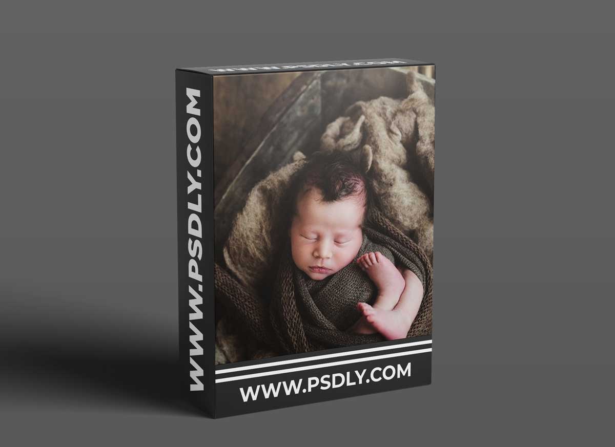Twig & Olive Photography - Newborn Straightjacket Pose 1 Twig & Olive Photography - Newborn Straightjacket Pose