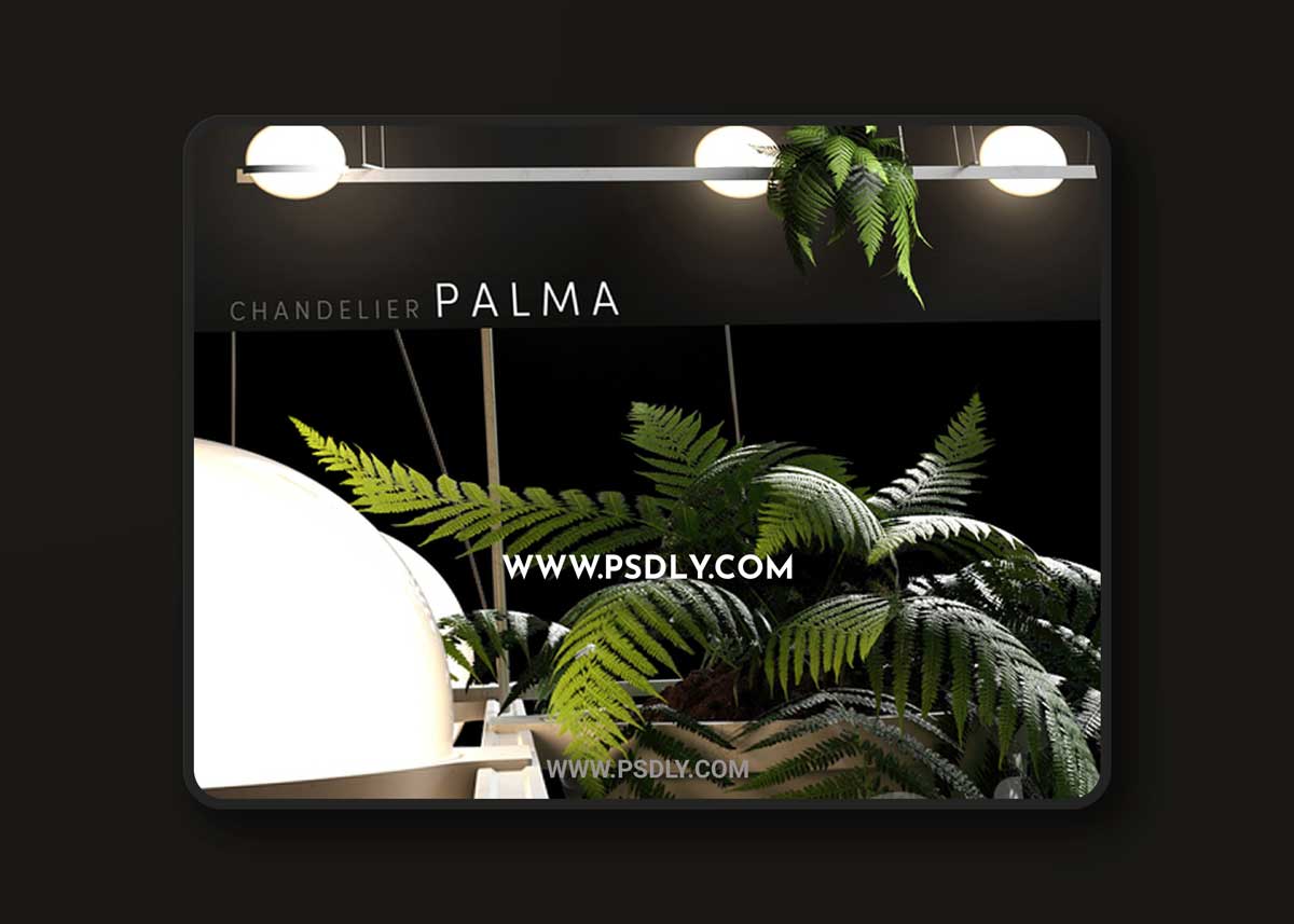 Vibia Palma 3736 3D Model 1 Vibia Palma 3736 3D Model