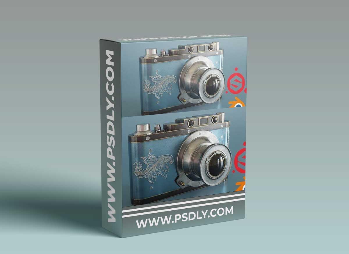 Vintage Camera Creation in Blender 3D and Substance Painter 1 Vintage Camera Creation in Blender 3D and Substance Painter