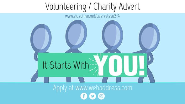 Videohive Volunteer Fundraising Advert / NGO Charity Campaign 22010451 1 Videohive Volunteer Fundraising Advert / NGO Charity Campaign 22010451