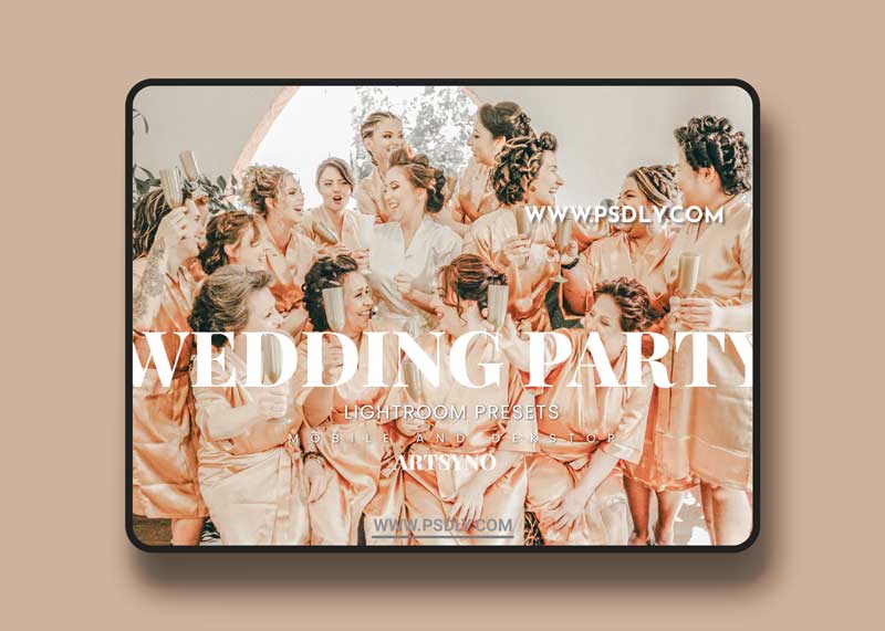 Wedding Party Lightroom Presets Dekstop and Mobile 1 Wedding Party Lightroom Presets Dekstop and Mobile