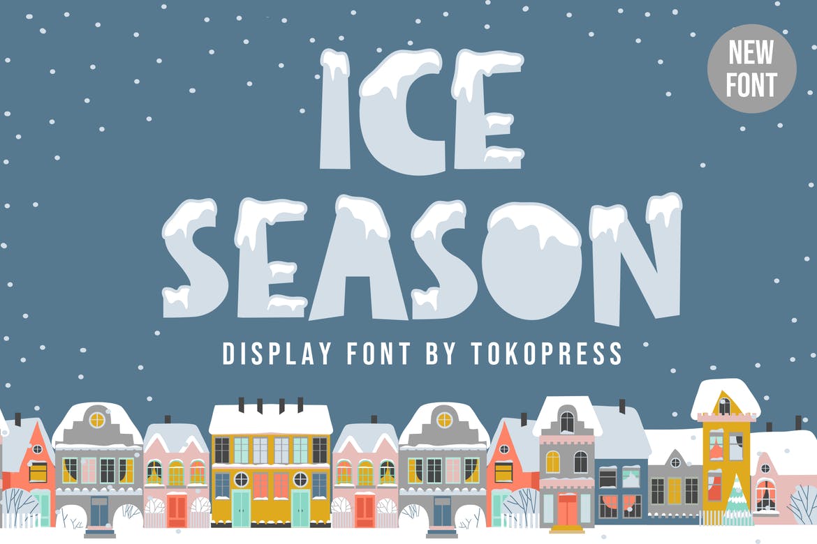 Ice Season - Kids font 1 Ice Season - Kids font