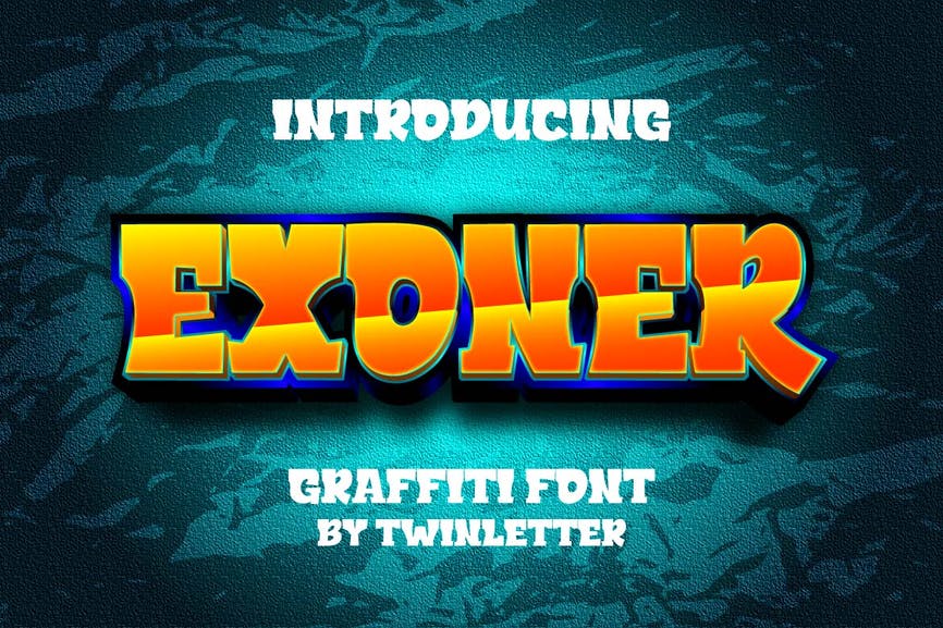 Exoner Font 1 Exoner Font