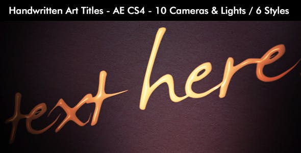 Videohive Handwritten Art Titles 7408964 1 Videohive Handwritten Art Titles 7408964