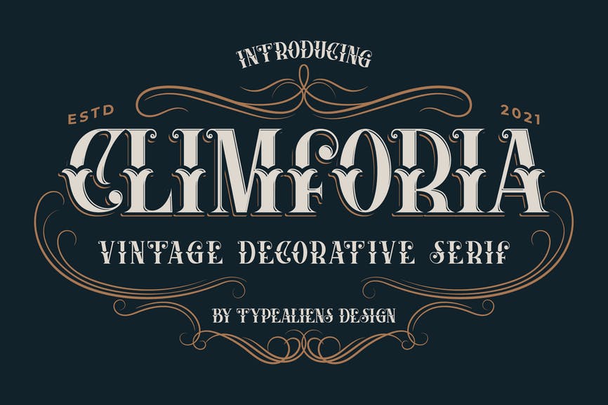 Climforia Font 1 Climforia Font