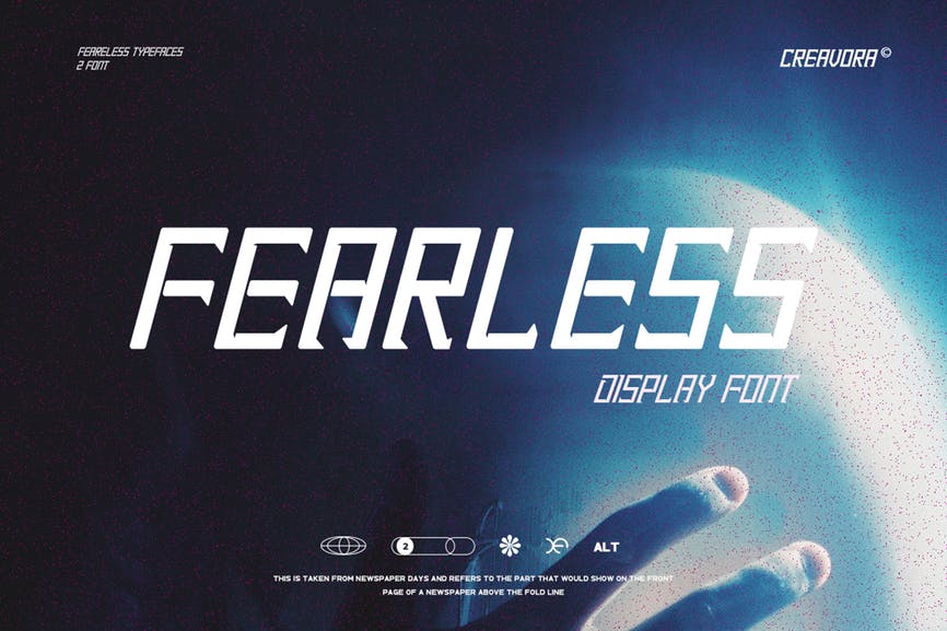 Fearless - Modern Display Font 1 Fearless - Modern Display Font
