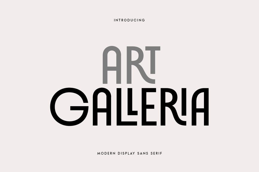 Art Galleria - Modern Display Sans Serif 1 Art Galleria - Modern Display Sans Serif