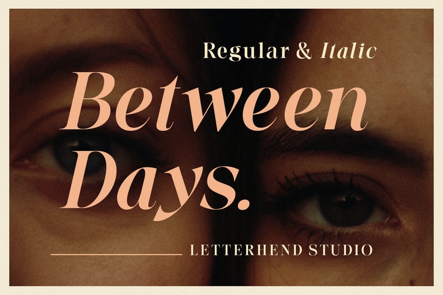 Between Days Font 1 tween Days Font