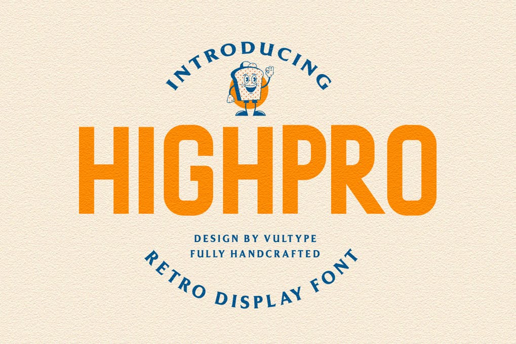 Highpro Condensed Font 1 Highpro Condensed Font