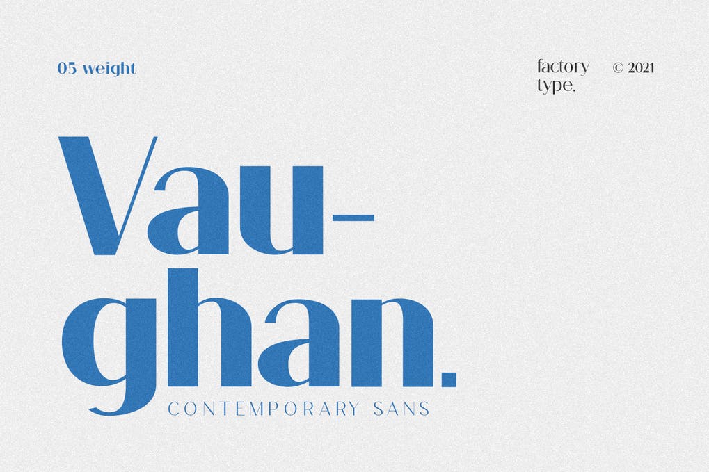 Vaughan Sans Font 1 Vaughan Sans Font