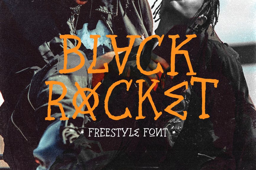Black rocket Font 1 Black rocket Font
