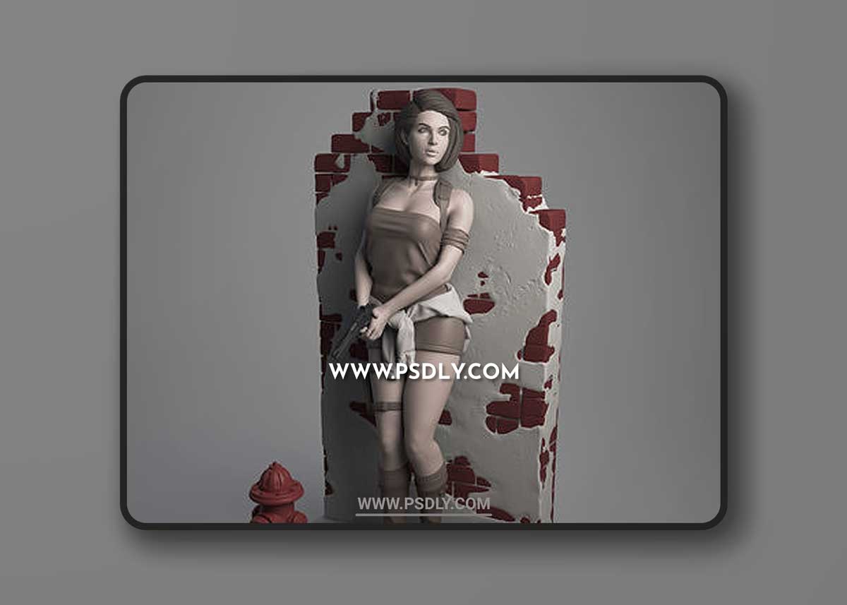 CGTRADER – JILL VALENTILE STLS 3D PRINT MODEL 1 CGTRADER – JILL VALENTILE STLS 3D PRINT MODEL