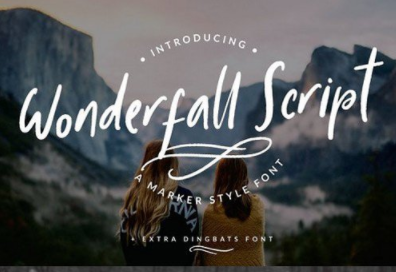 Wonderfall Script Dingbats 1 Wonderfall Script Dingbats