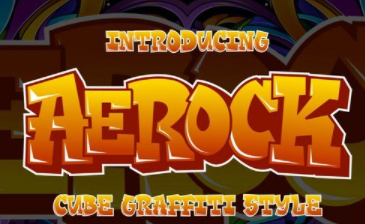 Aerock – Layered Graffiti Style 1 Aerock – Layered Graffiti Style