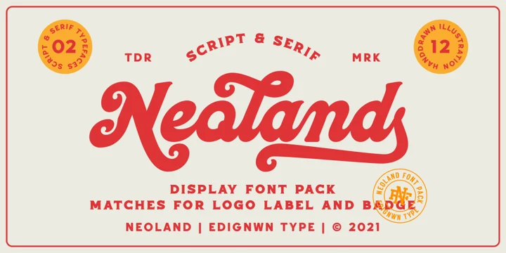 CM - Neoland - Display Font 6474351 1 CM - Neoland - Display Font 6474351